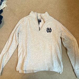 Notre Dame quarter zip